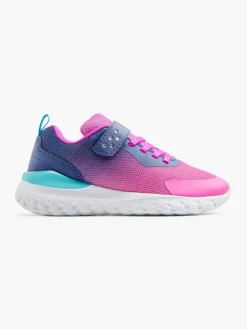 Girls Fuschia/ Dark Velcro Trainer Kids All Girls·Kids|Girls Shoes·Touch Fastening