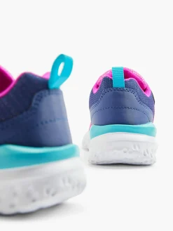 Girls Fuschia/ Dark Velcro Trainer Kids All Girls·Kids|Girls Shoes·Touch Fastening