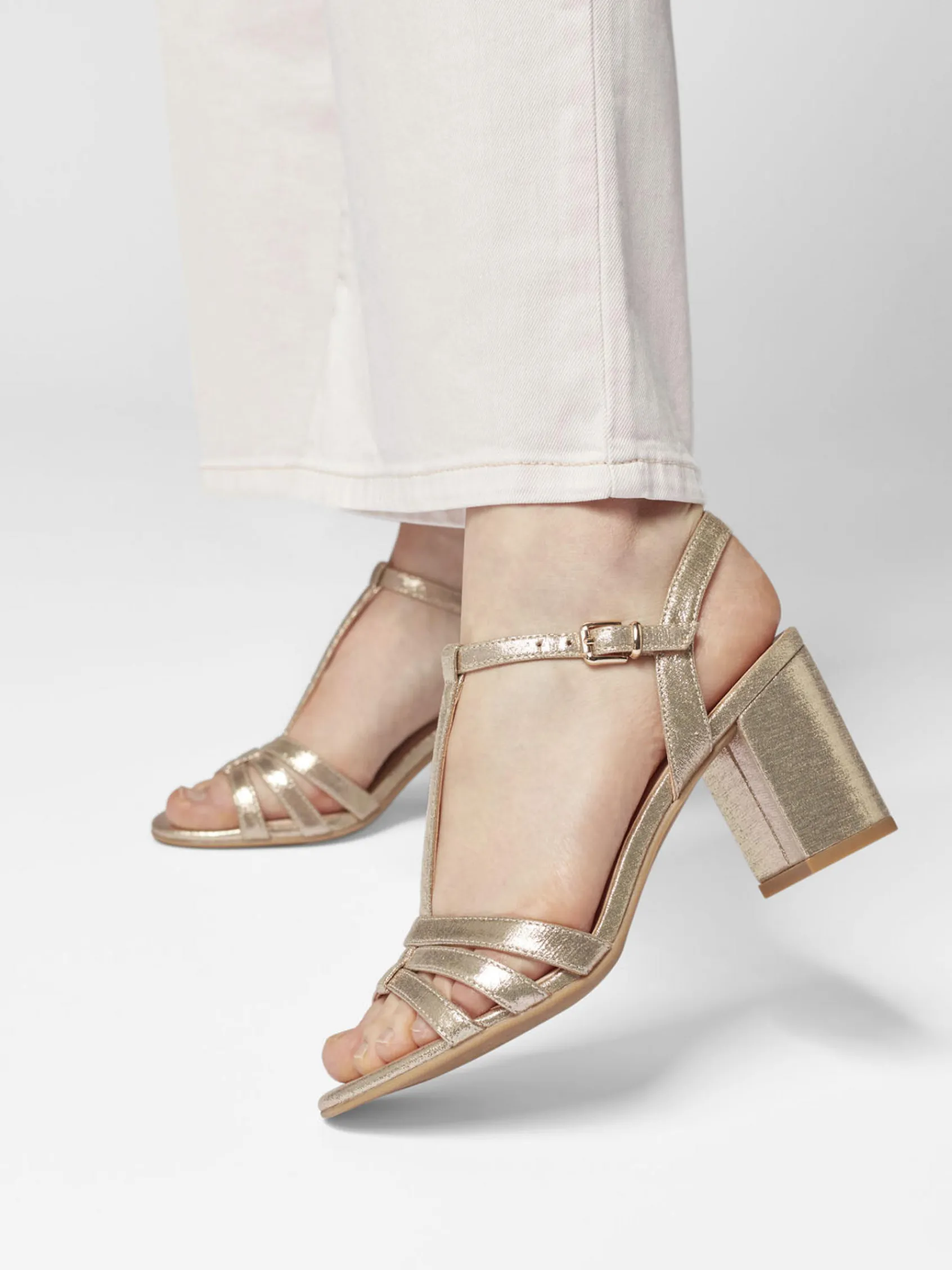 New Block Heel Sandal Women Heels·High Heels|Heels·Block Heels