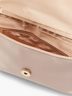 Best Dimante Panelled Clutch Bag with Chain Strap Women Bags·Clutches & Evening Bags