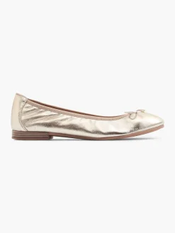 Online Leather Ballerina with Bow Detail Women Loafers & Low Shoes·Ballet Pumps