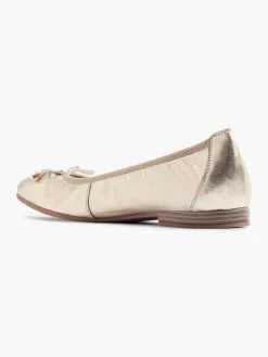 Online Leather Ballerina with Bow Detail Women Loafers & Low Shoes·Ballet Pumps
