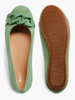 Best Ballerina with Matching Chain Detail Women Loafers & Low Shoes·Ballet Pumps