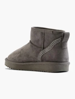 Discount Ankle Mini Boot with Diamante Detail Women Boots·Faux Fur Lined Boots|Boots·Ankle Boots