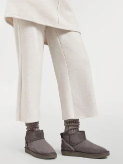 Discount Ankle Mini Boot with Diamante Detail Women Boots·Faux Fur Lined Boots|Boots·Ankle Boots