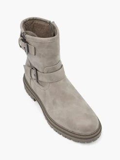 Double Buckle Ankle Boot Women Boots·Ankle Boots
