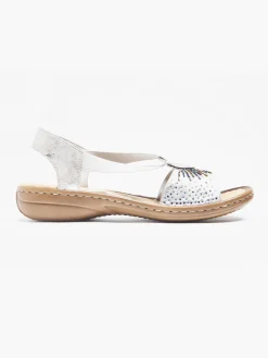 Online Metallic Elasticated Comfort Sandal Women Sandals·Comfort Sandals|Loafers & Low Shoes·Comfort
