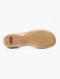 Online Metallic Elasticated Comfort Sandal Women Sandals·Comfort Sandals|Loafers & Low Shoes·Comfort