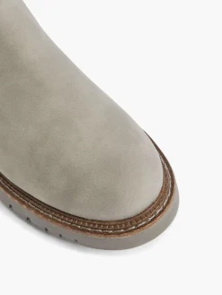 Hot Stretch Panel Chelsea Boot with Contrasting Sole Detail Women Boots·Chelsea Boots|Boots·Ankle Boots