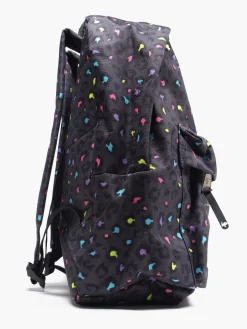 Sale Girls Black Mini Leopard Backpack School Bags|Backpacks
