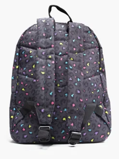Sale Girls Black Mini Leopard Backpack School Bags|Backpacks