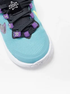 Clearance Infant Girls Teal/Purple Star Runner 4 Trainers Kids All Girls·Kids|Girls Shoes·Trainers