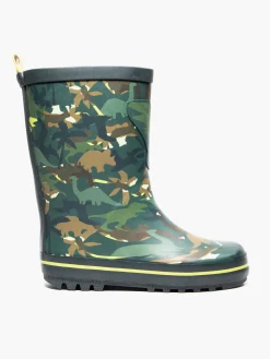 Online Junior Boys Camo Dinosaur Wellies BOY Boys Shoes·Wellies