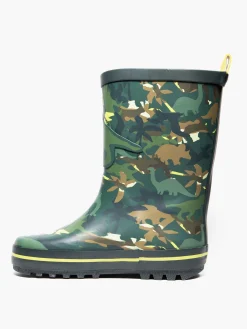 Online Junior Boys Camo Dinosaur Wellies BOY Boys Shoes·Wellies
