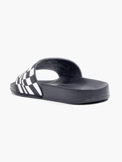 Clearance Junior Boys Checkered Slides Kids All Boys·Kids|Boys Shoes·Beach Shoes & Slides