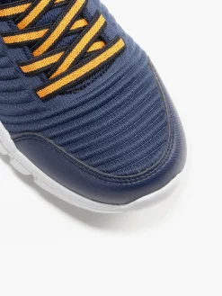 Clearance Junior Boys Navy/Orange Trainers Kids All Boys·Kids|Boys Shoes·Trainers