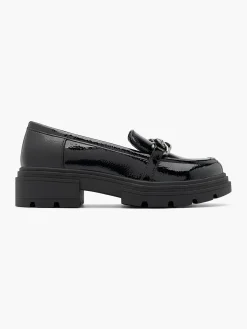 Junior Girl Chain Detail Loafer Kids Girls School Shoes·Girls Junior School Shoes|All Girls·Kids