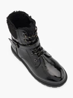 Discount Junior Girl Fur Collar Boot Kids All Girls·Kids|Girls Shoes·Warm Lined Boots