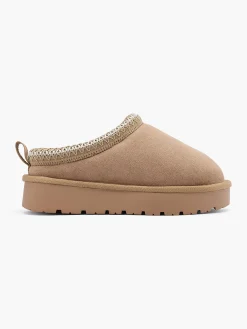 New Junior Girl Fur Lined Slip On Mule Kids All Girls·Kids