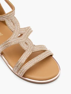 Discount Junior Girl Gem Gladiator Sandal Kids All Girls·Kids|Girls Shoes·Sandals