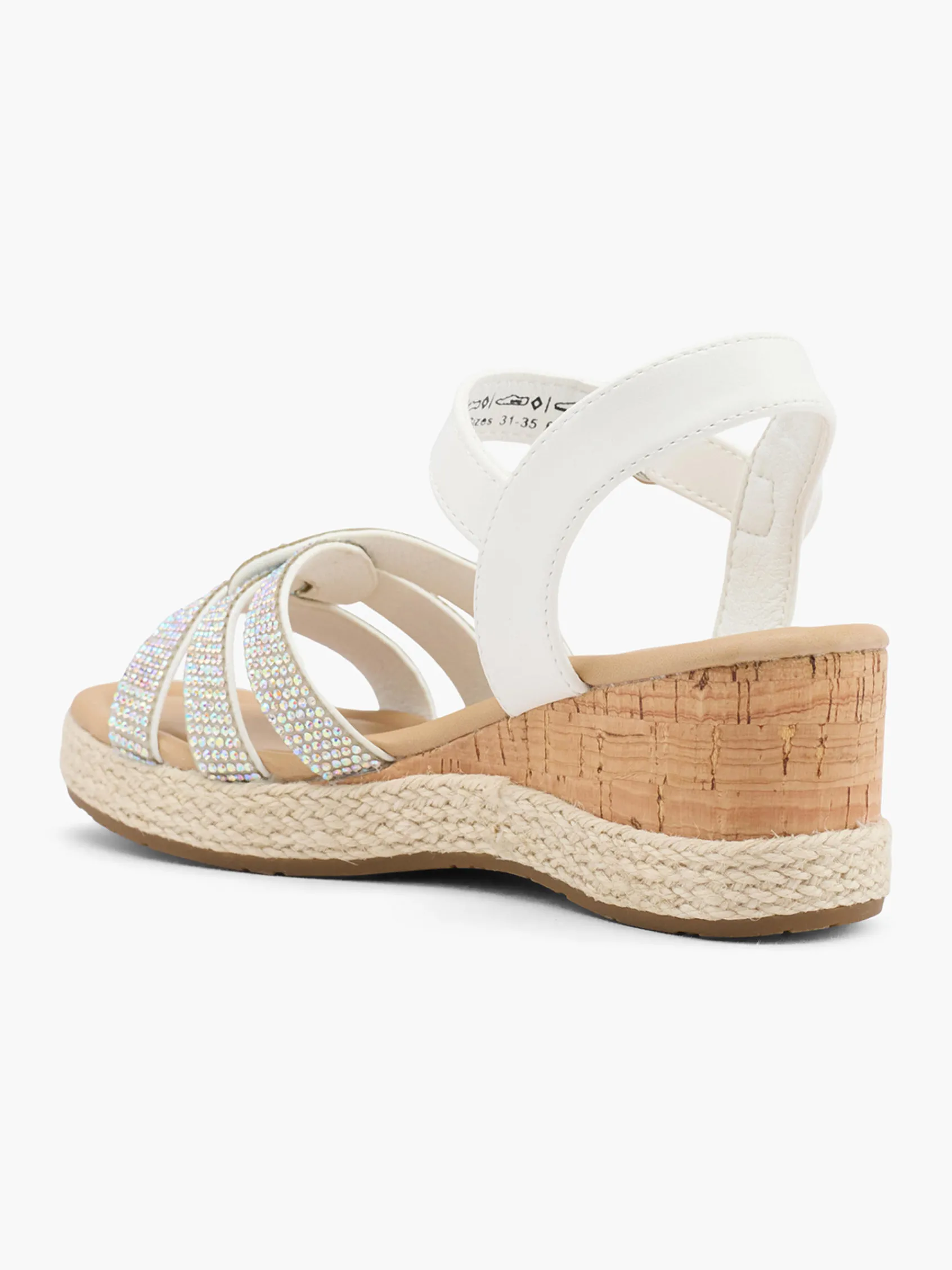 New Junior Girl Glitter Wedge Sandal Kids All Girls·Kids|Girls Shoes·Sandals