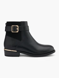 New Junior Girl Gold Trim Chelsea Boot Kids All Girls·Kids|Girls Shoes·Boots