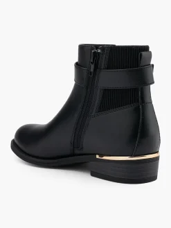 New Junior Girl Gold Trim Chelsea Boot Kids All Girls·Kids|Girls Shoes·Boots