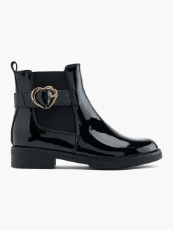 Junior Girl Heart Buckle Chelsea Boot Kids All Girls·Kids|Girls Shoes·Boots