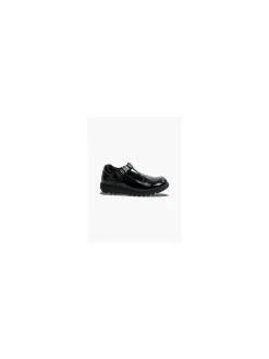 Junior Girl Patent Leather Chunky T-Bar School Shoes - Dual Fit Kids Girls School Shoes·Girls Junior School Shoes|All Girls·Kids