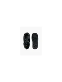 Junior Girl Patent Leather Chunky T-Bar School Shoes - Dual Fit Kids Girls School Shoes·Girls Junior School Shoes|All Girls·Kids