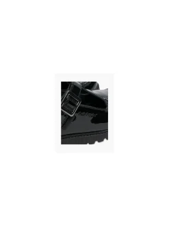 Junior Girl Patent Leather Chunky T-Bar School Shoes - Dual Fit Kids Girls School Shoes·Girls Junior School Shoes|All Girls·Kids