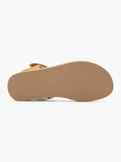 New Junior Girl Raffia Sandal With Floral Detail Kids All Girls·Kids|Girls Shoes·Sandals
