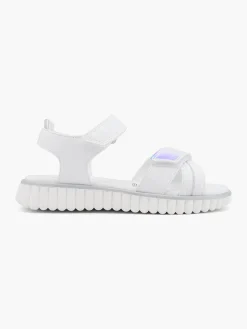 Clearance Junior Girl White/ Sandal Kids All Girls·Kids|Girls Shoes·Sandals