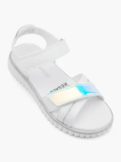 Clearance Junior Girl White/ Sandal Kids All Girls·Kids|Girls Shoes·Sandals