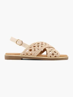 Sale Junior Girl Woven Cross Sandal Kids All Girls·Kids|Girls Shoes·Sandals