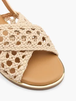Sale Junior Girl Woven Cross Sandal Kids All Girls·Kids|Girls Shoes·Sandals