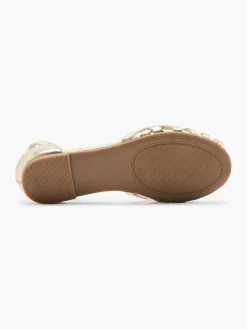 New Junior Girl Woven Peep Toe Shoe Kids All Girls·Kids|Girls Shoes·Party Shoes