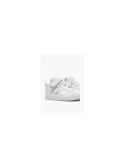Outlet Junior Girls Adidas Grand Court EL C Iridescent Stripe Trainers Kids All Girls·Kids|Girls Shoes·Trainers