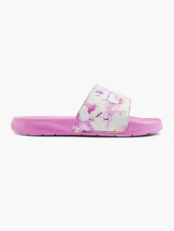 Outlet Junior Girls Pink Slides Kids All Girls·Kids|Girls Shoes·Beach Shoes & Slides