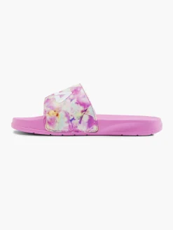 Outlet Junior Girls Pink Slides Kids All Girls·Kids|Girls Shoes·Beach Shoes & Slides