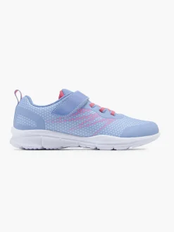 Junior Girls Lilac/Fuschia Velcro Trainers Kids All Girls·Teens|All Girls·Kids