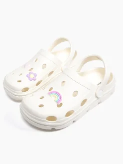 Online Junior Girls Neutral Clogs Kids All Girls·Kids|Girls Shoes·Beach Shoes & Slides