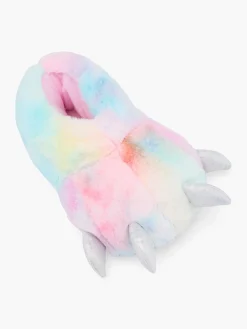 New Junior Girls Pink Claw Slippers Kids All Girls·Kids|Girls Shoes·Slippers