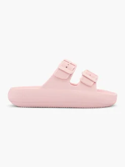 Clearance Junior Girls Pink EVA Slides Kids All Girls·Kids|Girls Shoes·Beach Shoes & Slides