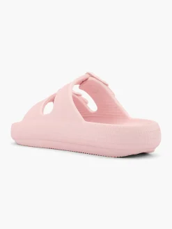 Clearance Junior Girls Pink EVA Slides Kids All Girls·Kids|Girls Shoes·Beach Shoes & Slides