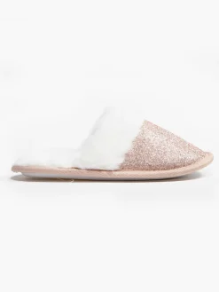 Sale Junior Girls Sparkly Slippers Kids All Girls·Kids|Girls Shoes·Slippers