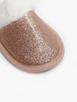 Sale Junior Girls Sparkly Slippers Kids All Girls·Kids|Girls Shoes·Slippers