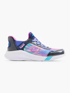 Outlet Junior Girls Swift Fit Hands Free Navy/Multi Trainers Kids All Girls·Kids|Girls Shoes·Trainers