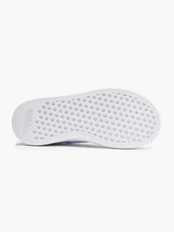 Clearance Junior Girls White/ Dawn Grand Court 2.0 EL K Trainers Kids All Girls·Kids|Girls Shoes·Trainers