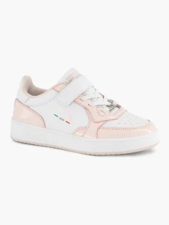 New Junior Girls White/ Velcro Trainers Kids All Girls·Kids|Girls Shoes·Trainers